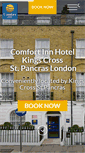 Mobile Screenshot of comfortinnkingscross.co.uk